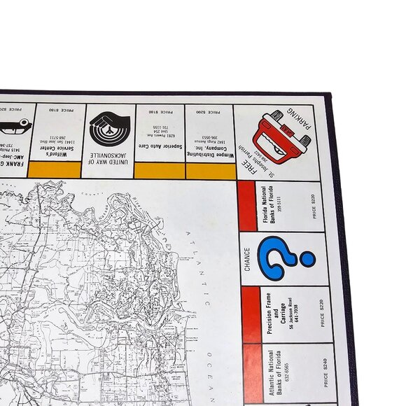 Jax-opoly 1984/85 Edition Board Game Jacksonville FL 1st Edition Open Box Rare - Picture 14 of 16